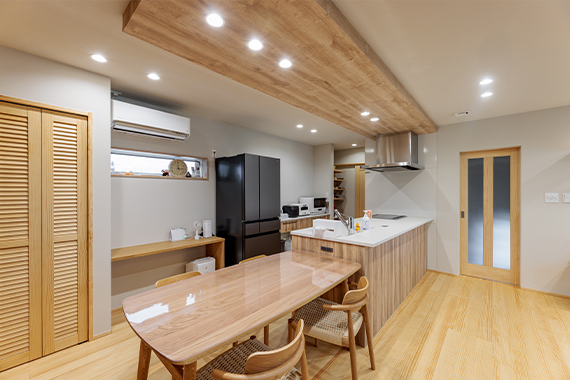 ワンフロアで生活しやすい