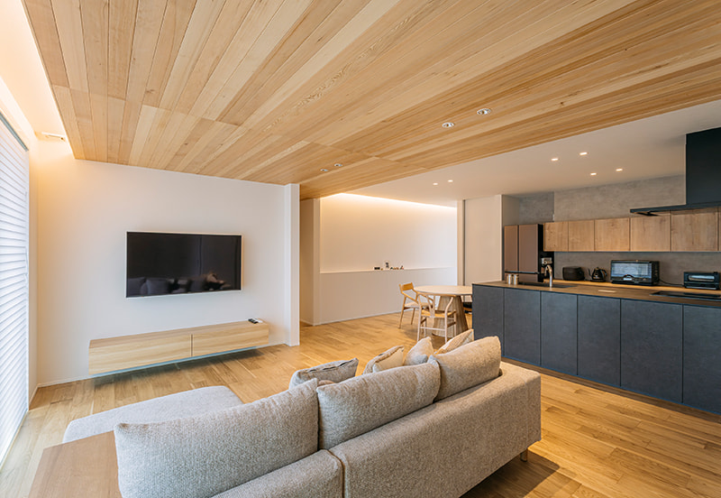 PLAN 03 LDK キッチン側写真