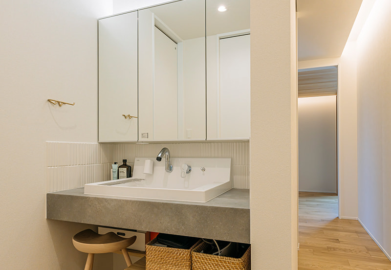 PLAN 03 洗面所写真