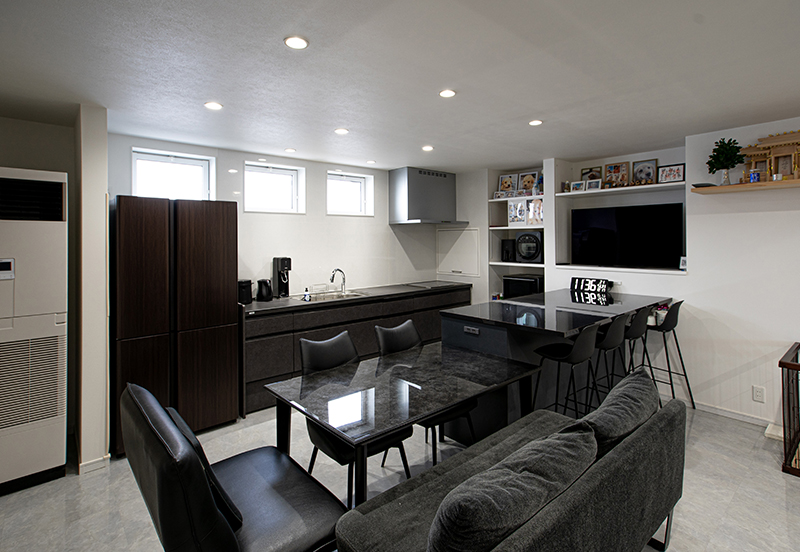 PLAN 04 LDK キッチン側写真